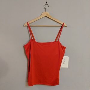 Ny&Co red tank with built-in bra